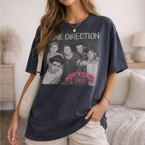 One Direction Take Me Home Tour 2013 Band Tee Shirt XL Oversized Vintage Style